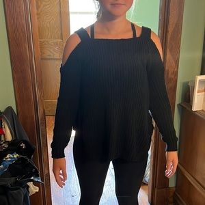 Gilded Intent off the shoulder top